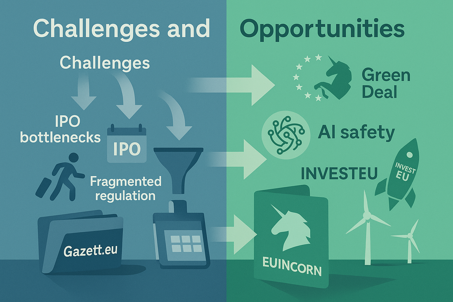 Unicorn Barriers vs Opportunities European Tech