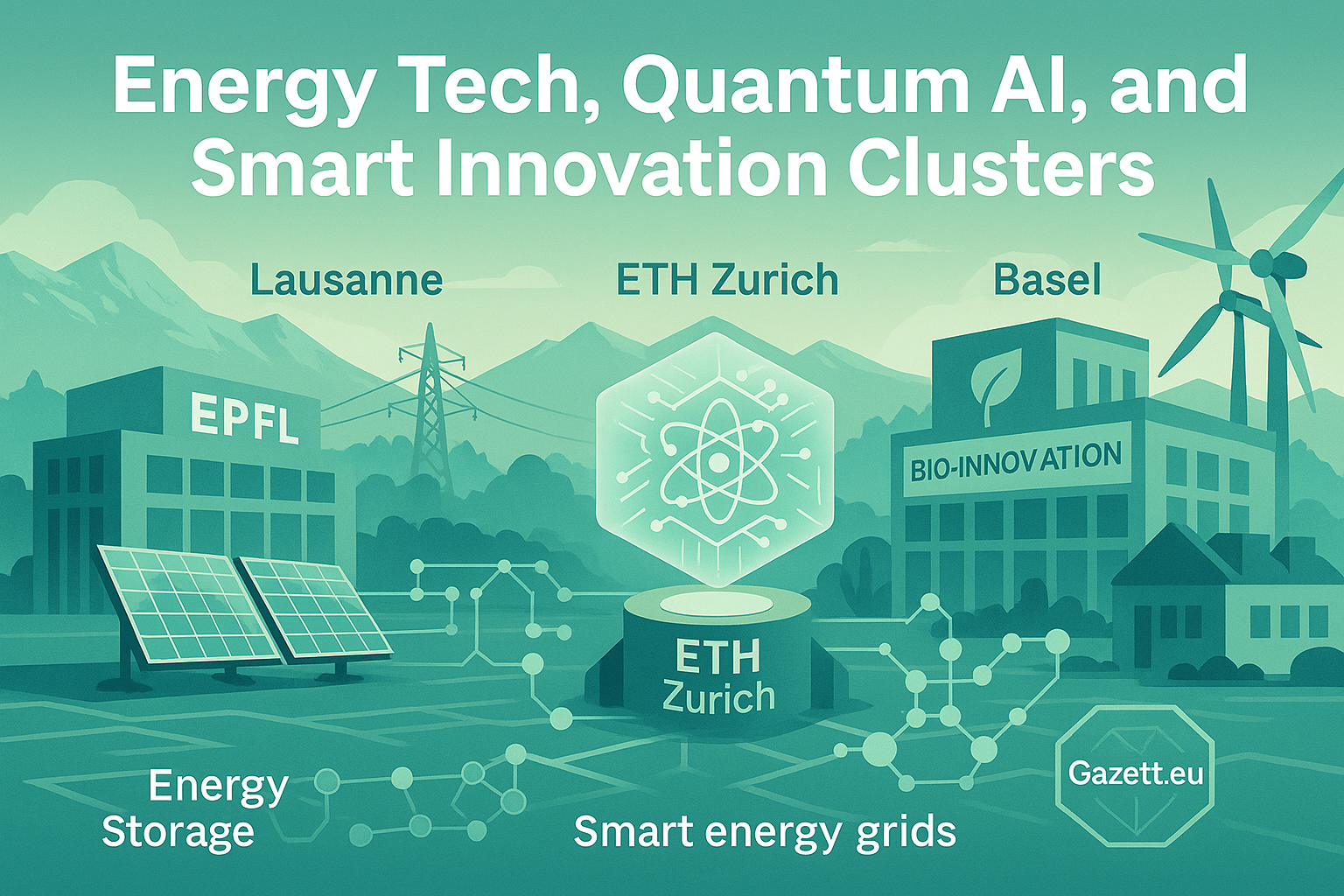 Switzerland Energy Quantum AI Smart Innovation Clusters 2025