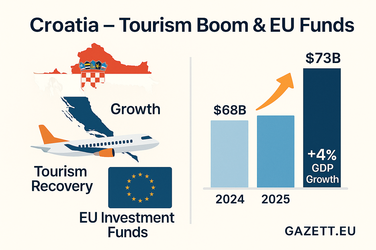 Croatia Economic Growth and EU Funds 2025