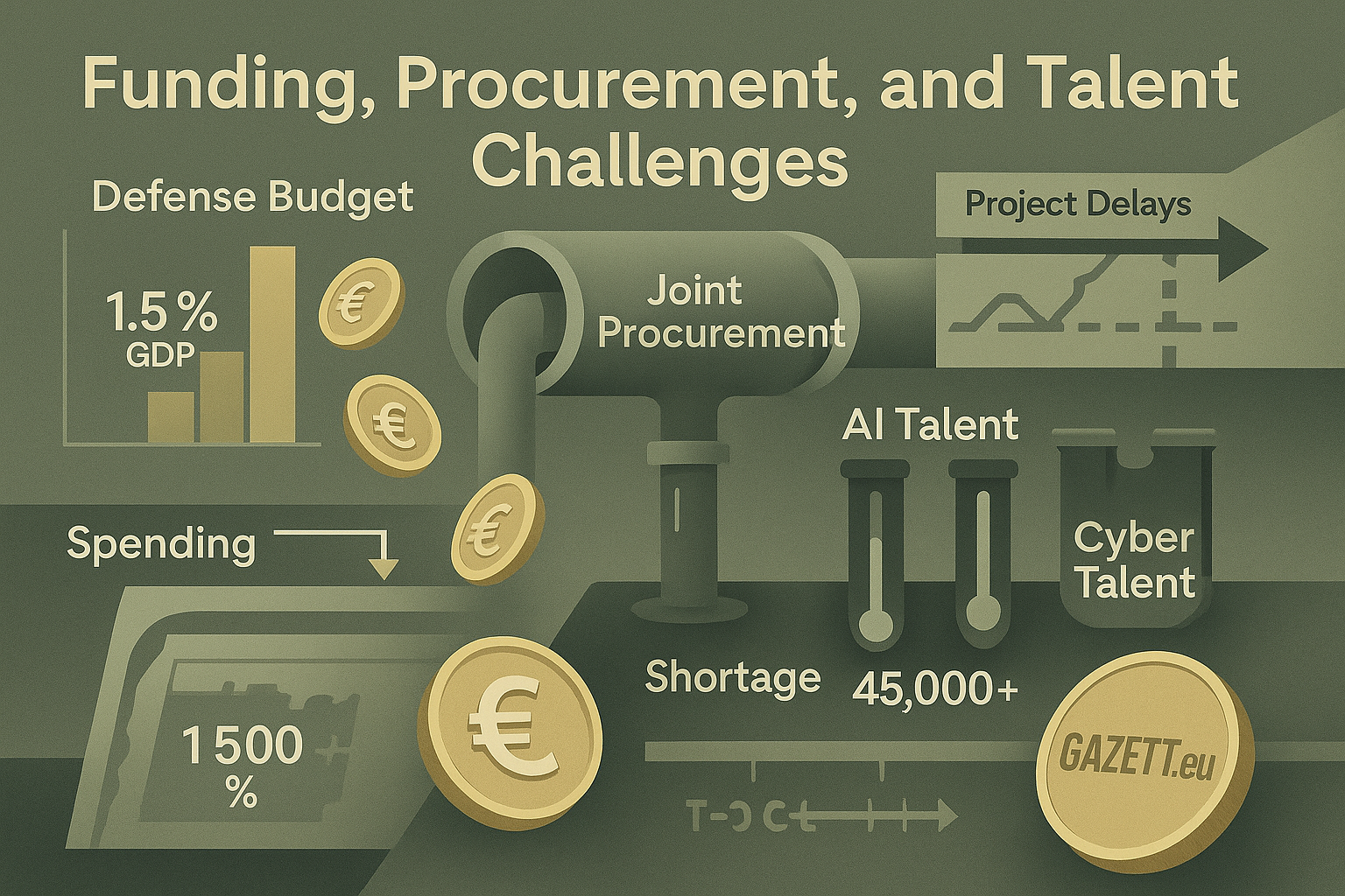 EU Defense Funding Talent Procurement Challenges 2025