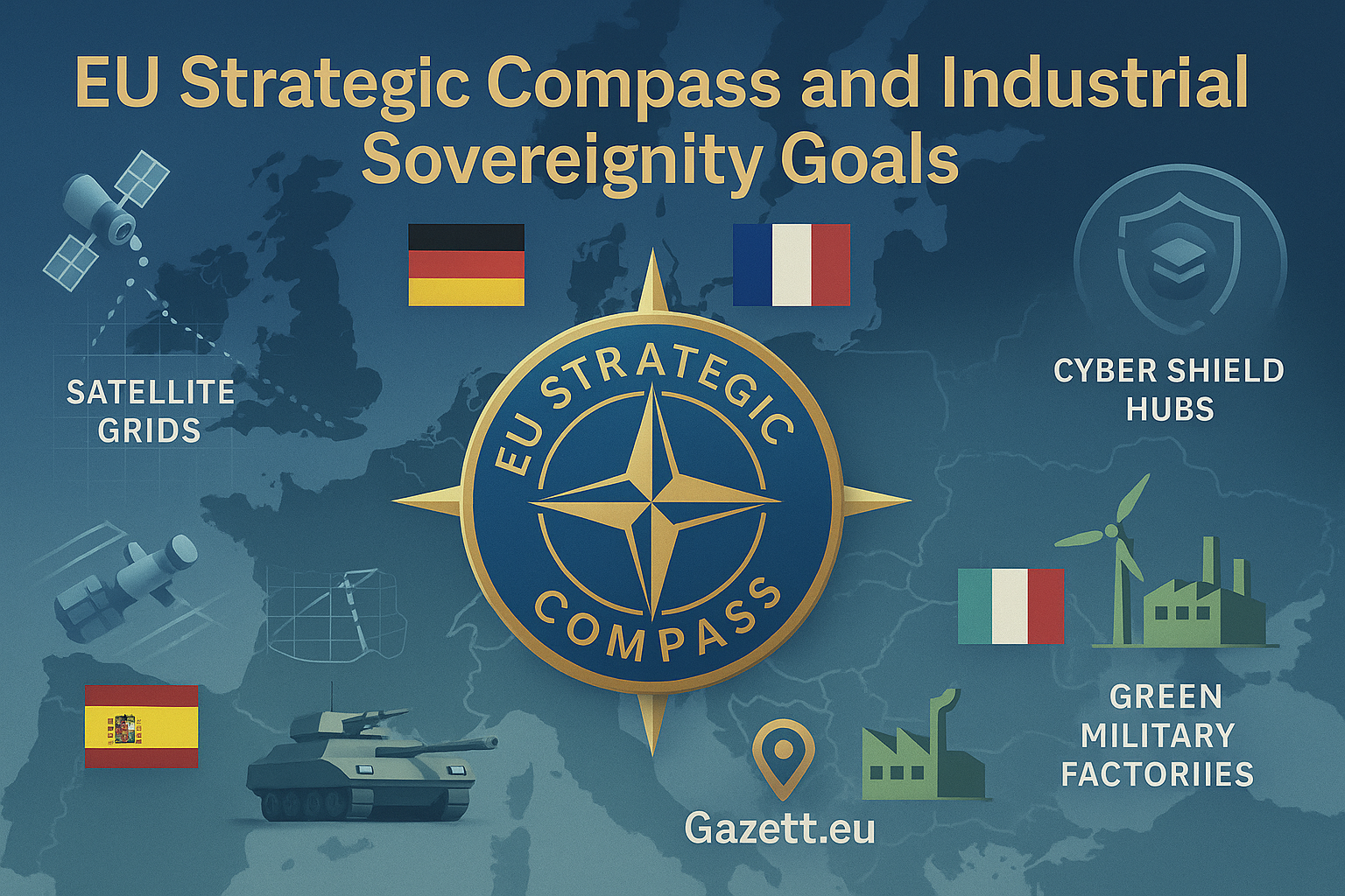 EU Strategic Compass Industrial Sovereignty Defense 2025