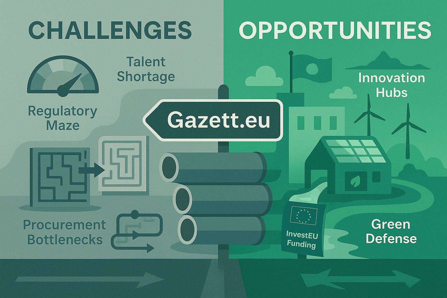 Europe Defense Challenges Talent Competition Regulation 2025