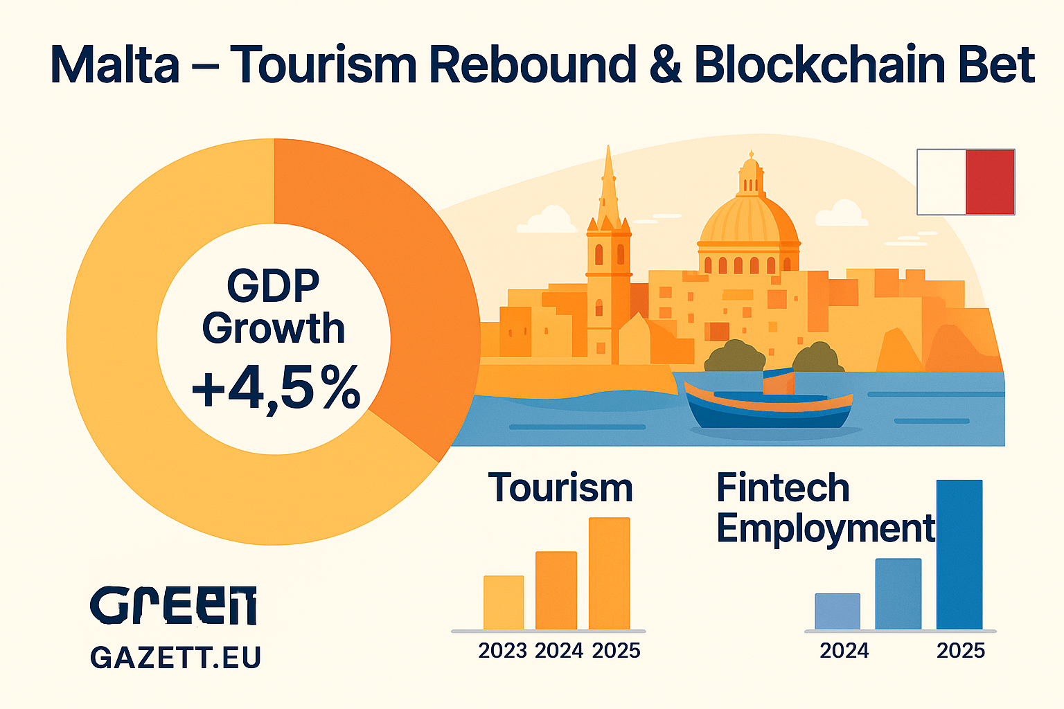 Malta GDP Growth Sectors 2025