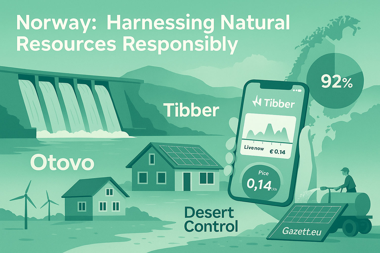 Norway Cleantech Startups Tibber Otovo DesertControl