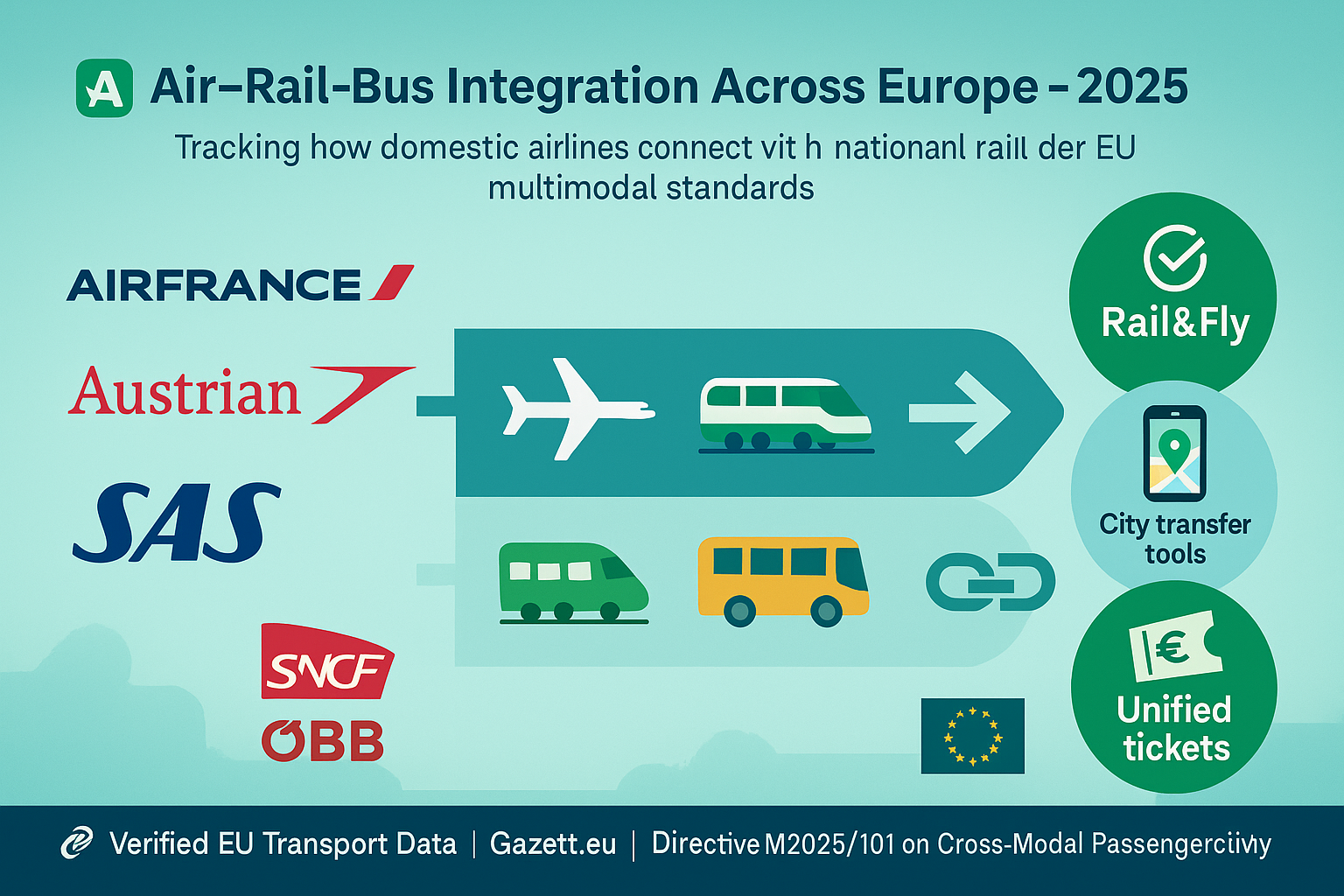 Air–Rail–Bus Integration in Europe 2025