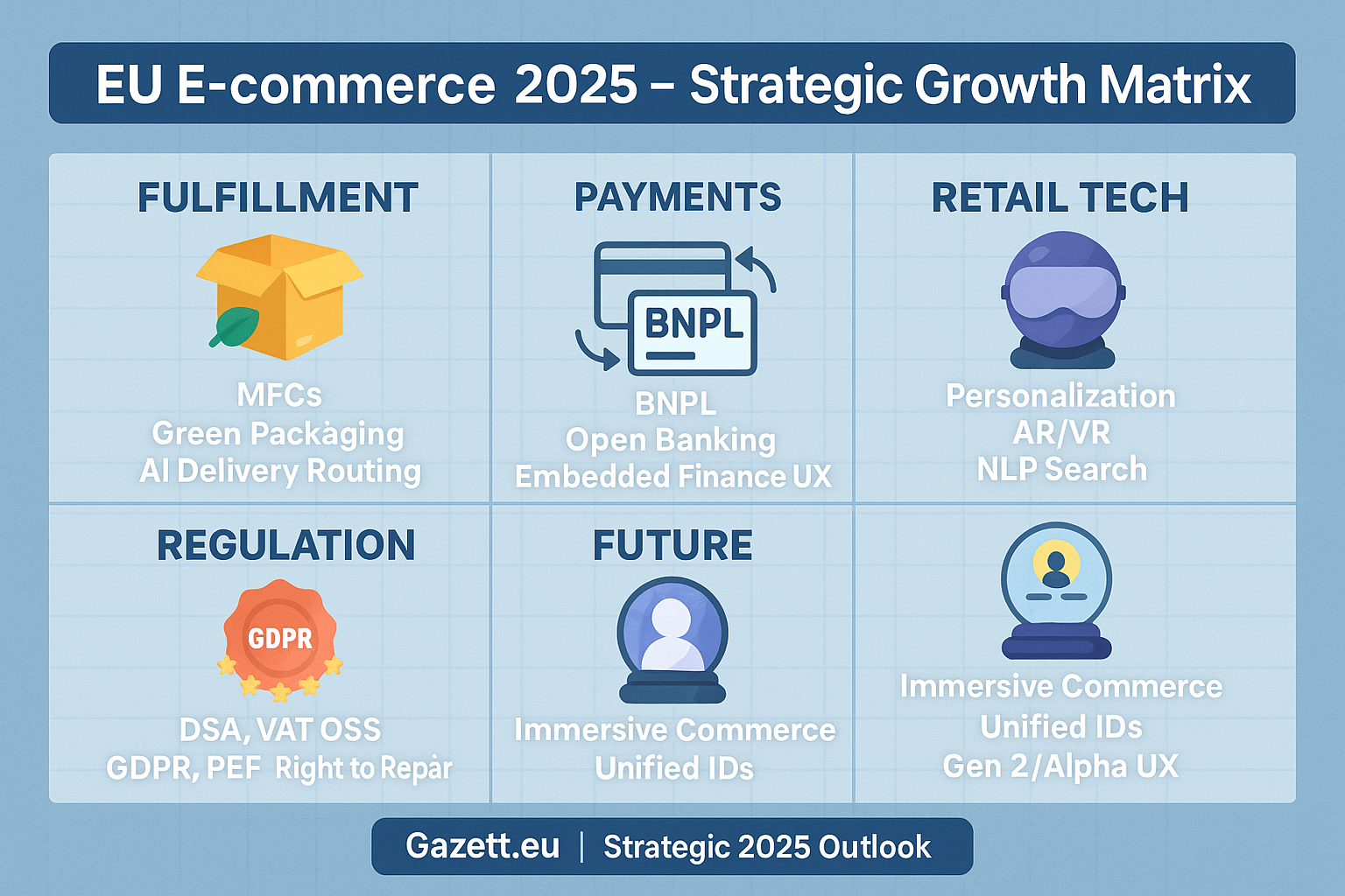 Strategic Matrix for EU E-commerce โ 2025