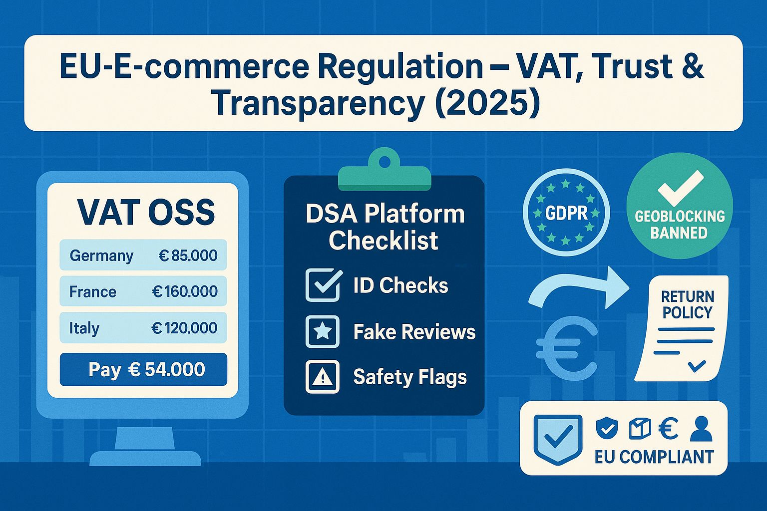 E-commerce Regulation and VAT in Europe 2025