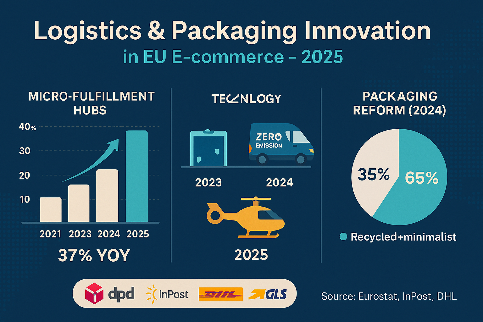 E-commerce Logistics and Fulfillment in Europe โ 2025