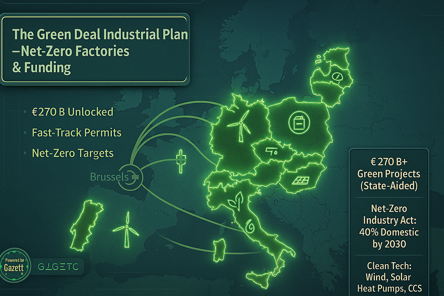 Green Deal Industrial Strategy Europe 2025