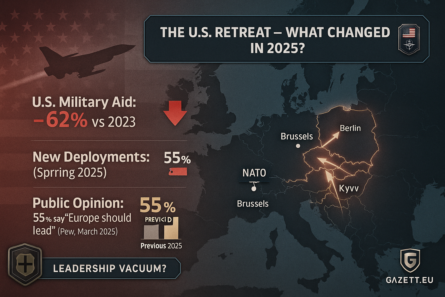 U.S. Ukraine Coalition Shift 2025