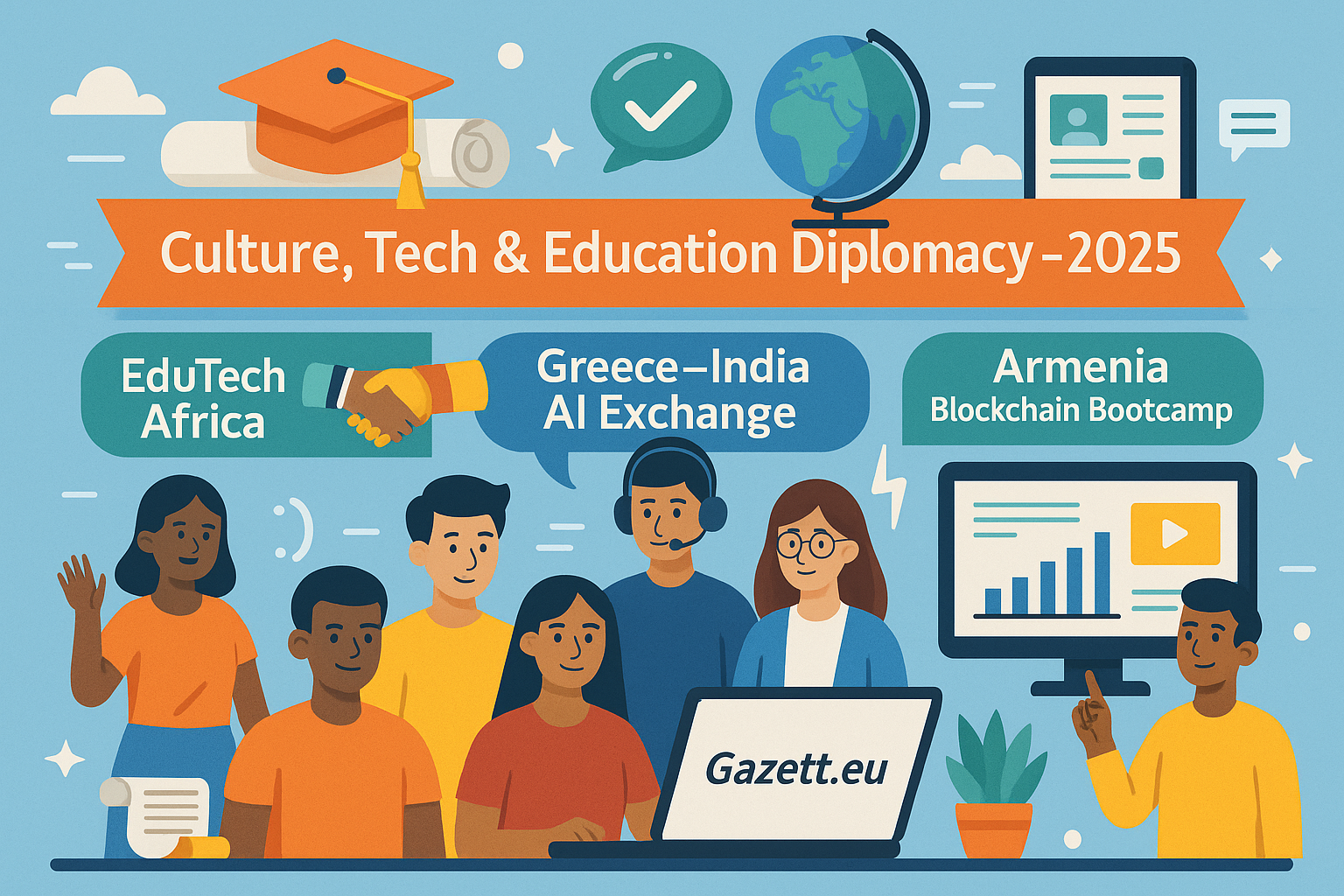 Culture, Tech & Education Diplomacy – 2025 by Gazett.eu