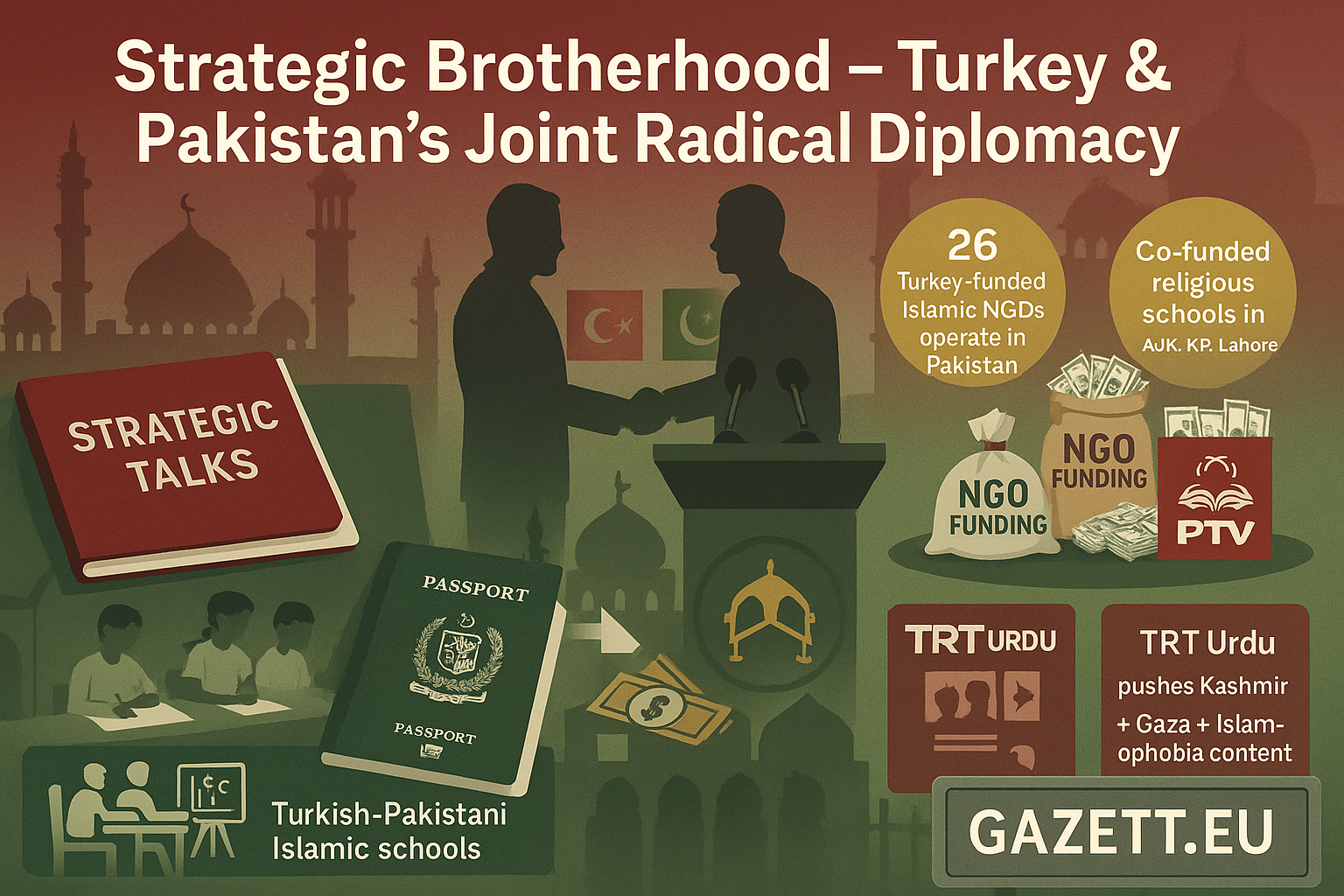 Turkey Pakistan Strategic Radical Diplomacy Infographic – Gazett.eu